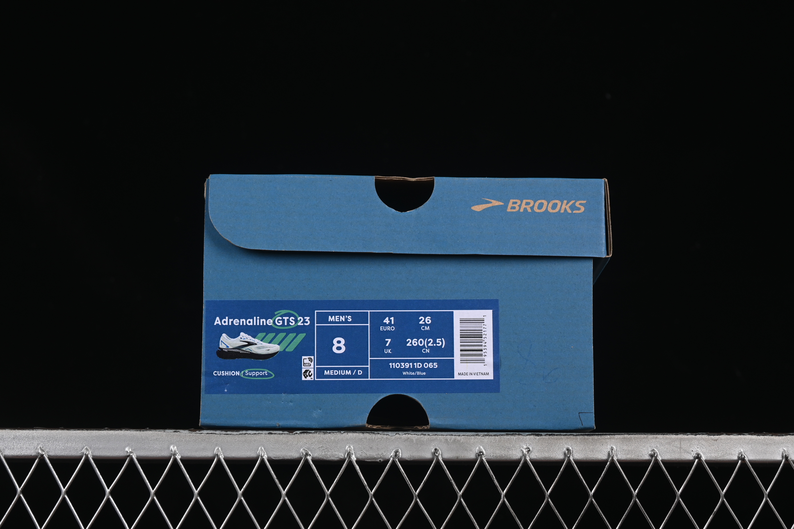 Brooks Adrenaline GTS 23 Running Shoes with Mesh Upper for Enhanced Breathability - 1103911D065