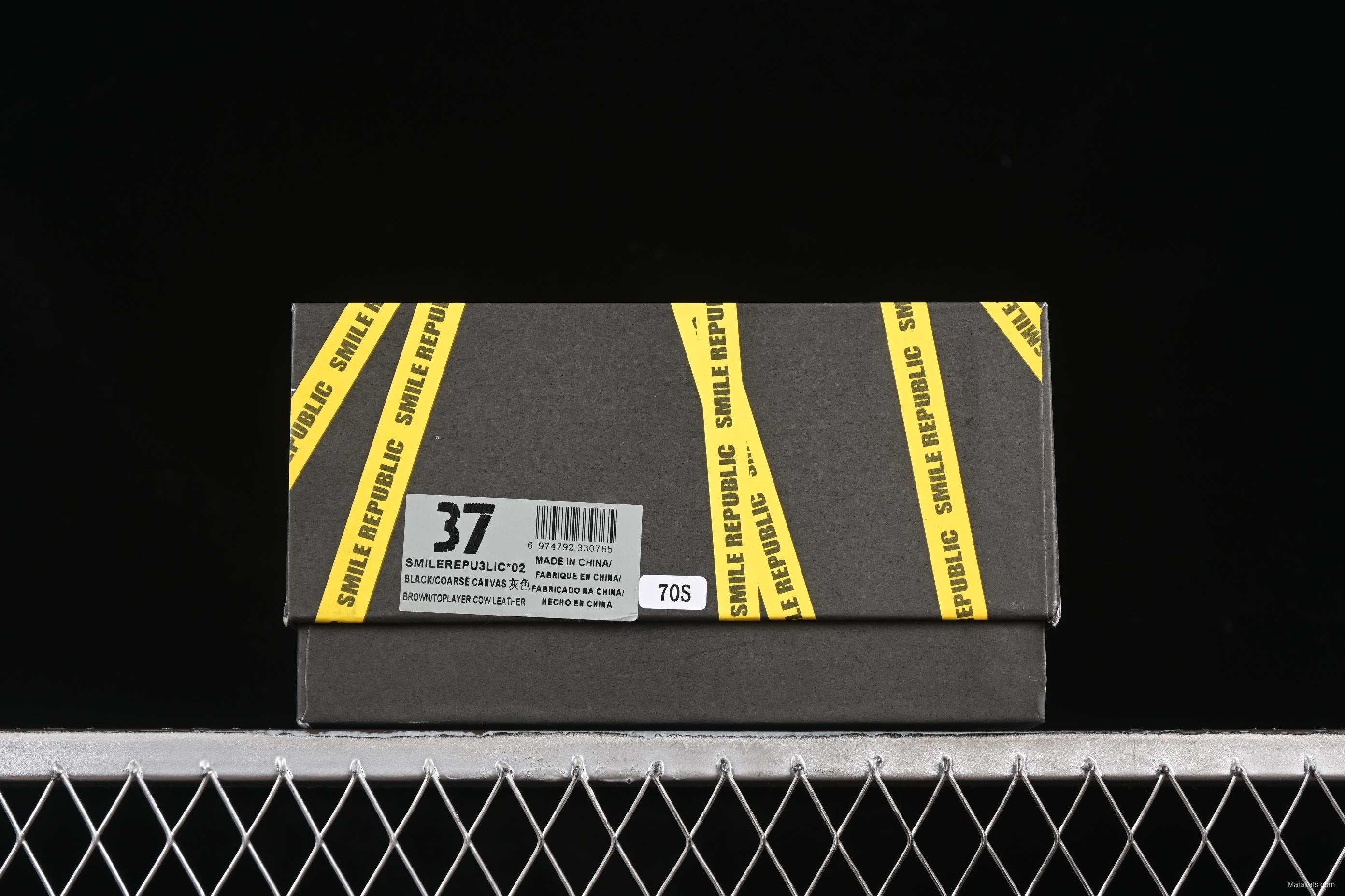 SMILEREPUBLIC INCEPTION Gray Fringe 70s Low-Top Canvas Casual Shoes - G.D4