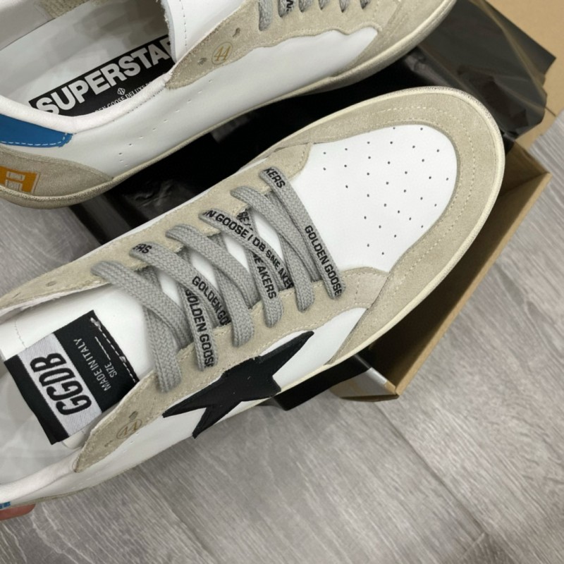 2024 Unisex GGDB White Beige Black Blue Leather Suede Sneakers MJ00260
