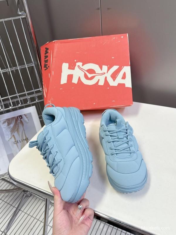 2025 Women Marni Blue Fabric Sneakers