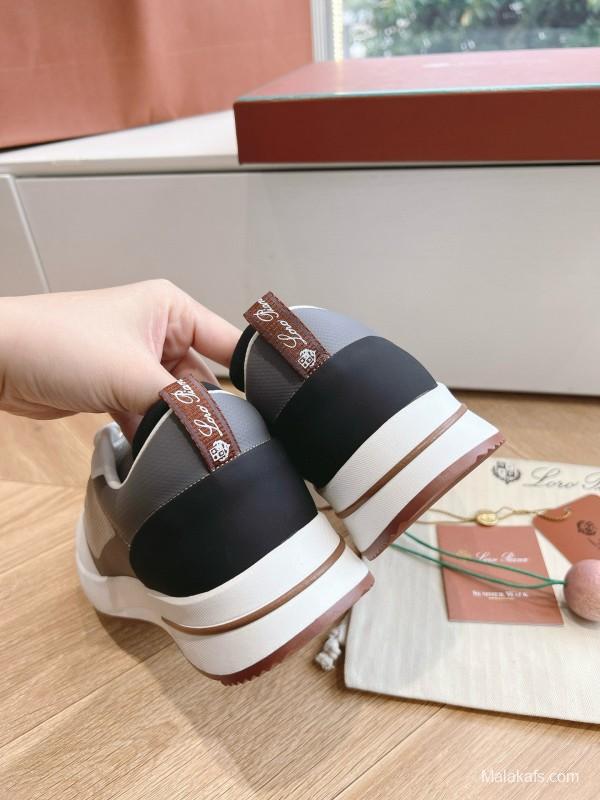 2024 Unisex Le Parmentier White Grey Black Knitted Casual Shoes Top Version MJ00340