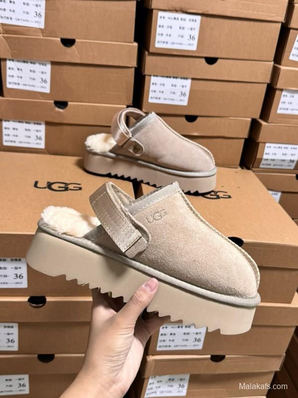 2024 Women UGG Sand Suede Slippers MJ00170