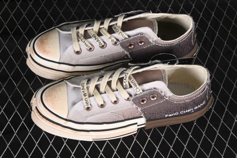 Converse Chuck 70 Low Feng Chen Wang Collaboration Deconstructed Canvas Sneakers - A15741C