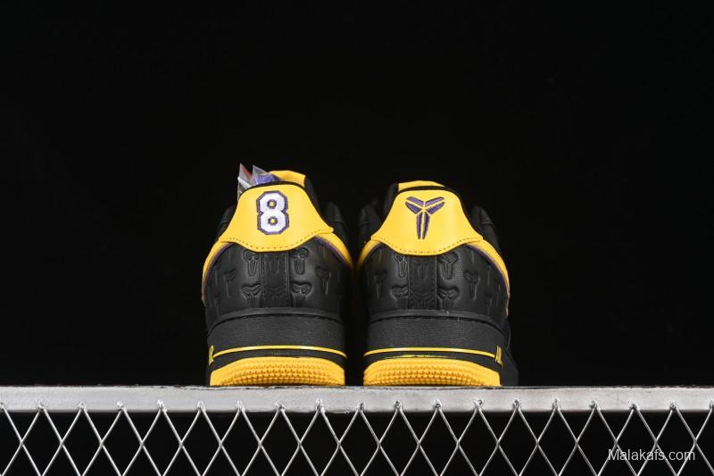 Nike Air Force 1 '07 Low Kobe Full-Grain Leather Casual Sneakers - HV5122-001