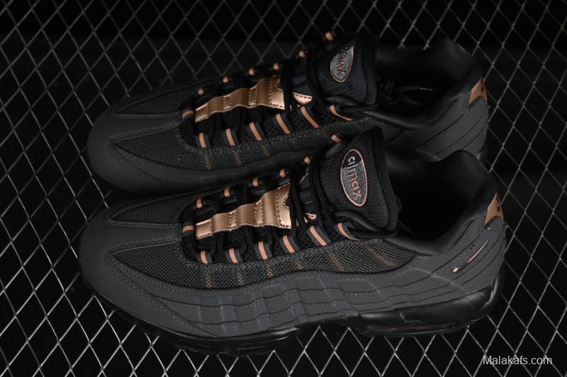 Nike Air Max 95 Retro Cushioned Running Shoes - HQ6457-001