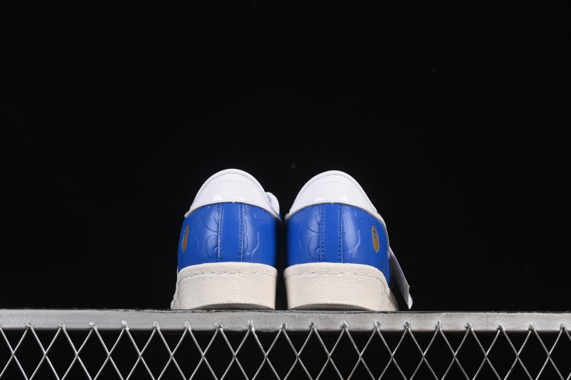 Adidas Bape Superstar Casual Skate Shoes - JR2702