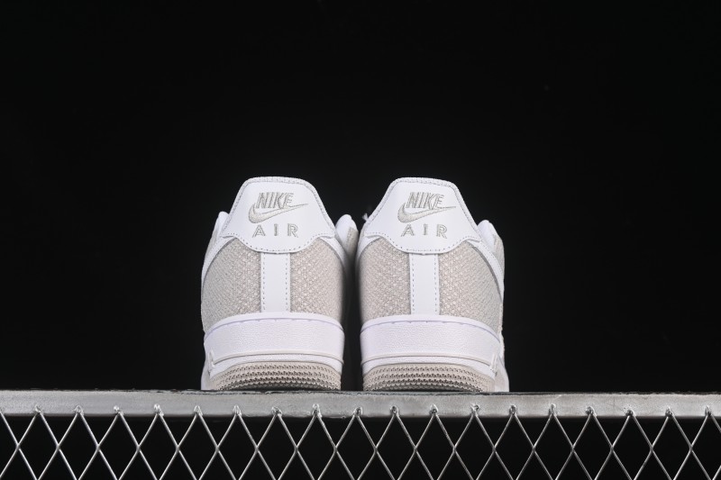 Nike Air Force 1'07 Low Denim Small Swoosh Casual Sneakers - ZH0316-092