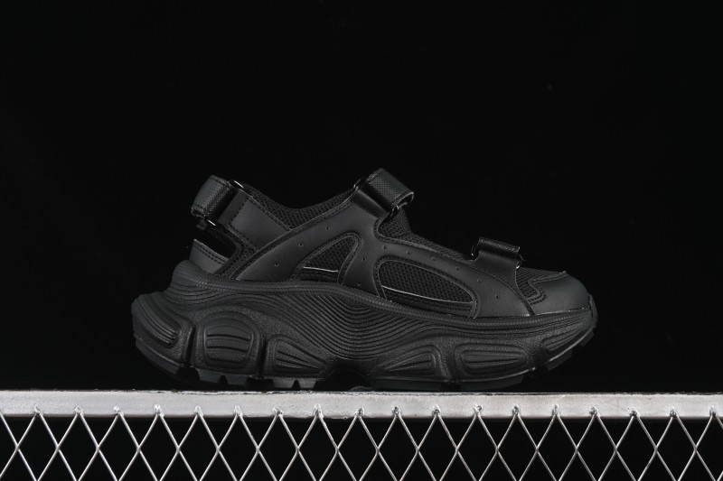 Adidas NY MLB Winner Chunky Mask New York Yankees Height Increase Platform Sandals - 3ASDW015350BKS