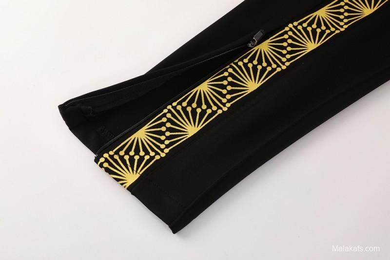 2025 Adidas Black Full Hoodie Zipper Jacket +Long Pants