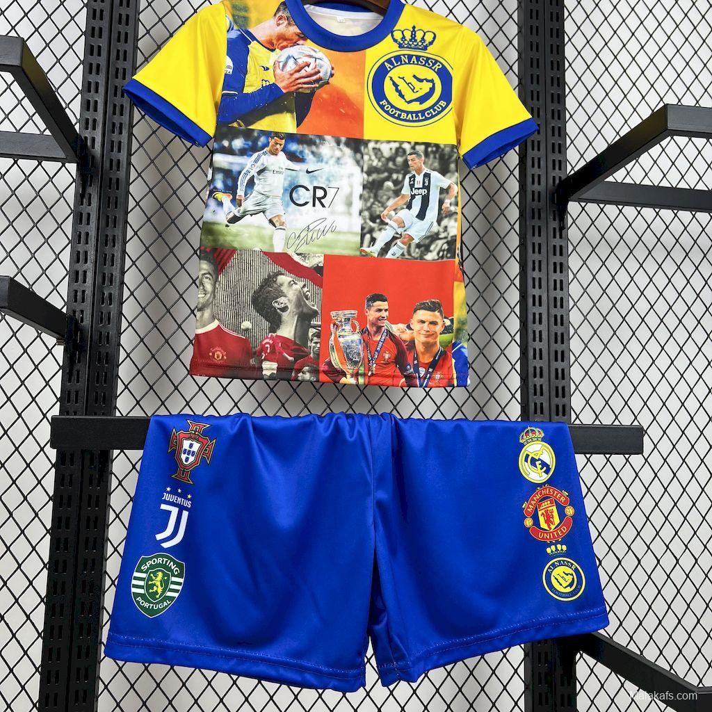 2025/26 Kids Cristiano Ronaldo All Club Mix Kit