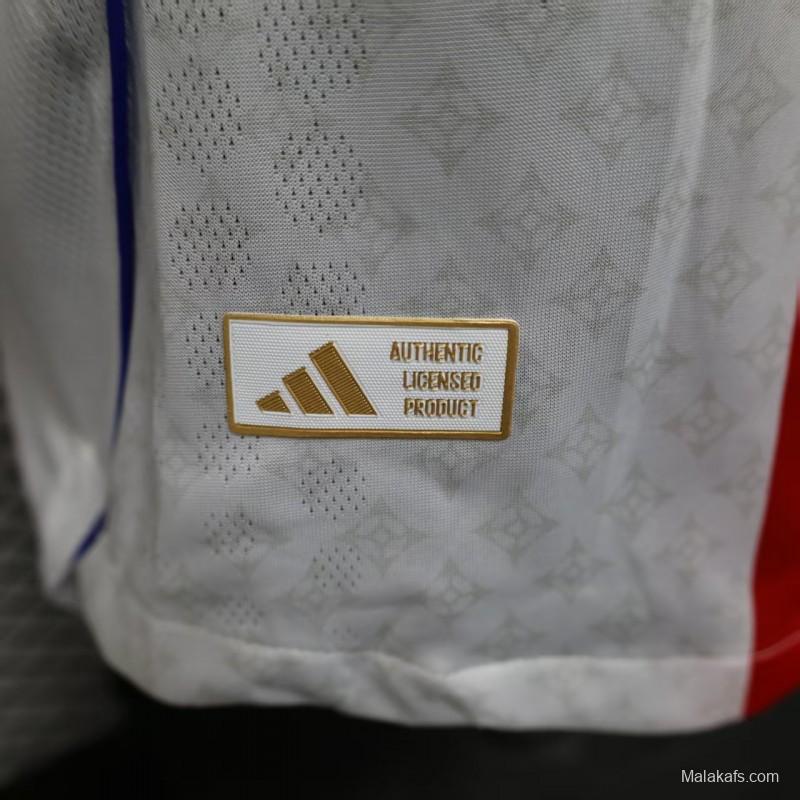 Player Version 25/26 Olympique Lyonnais Lyon Home Jersey