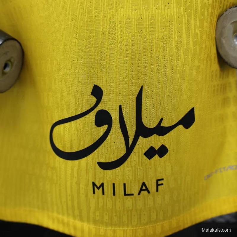 Player Version 25/26 Al-Ittihad Home Jersey