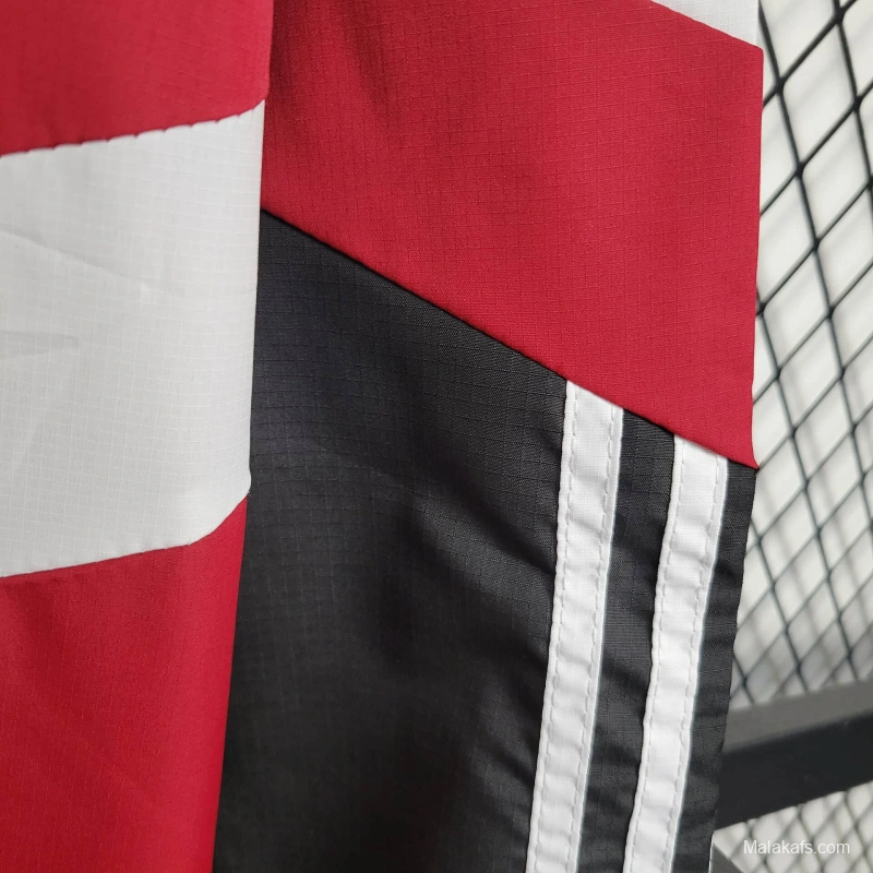 25/26 Nottingham Forest Jacket Red Windbreaker