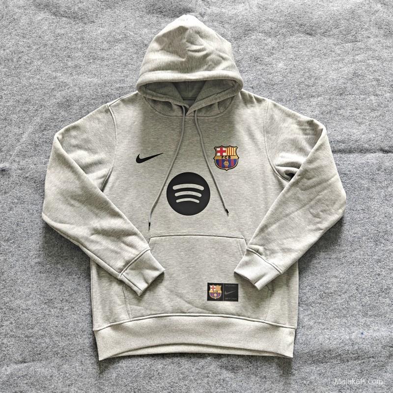 25/26 Barcelona Fleece-lined hoodie 10 Colors