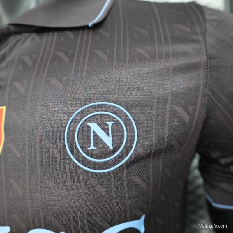 Player Version 25/26 Napoli Third Black Jersey
