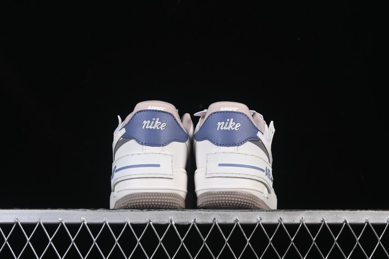 Nike Air Force 1 Shadow Lightweight Platform Low-Top Casual Sneakers - IO7594-101