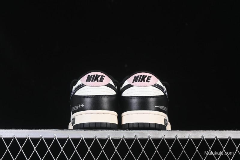 Nike SB Dunk Low Custom Strap Low-Top Casual Skate Shoes - DD1391-100