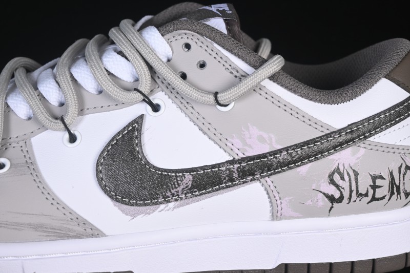 Nike SB Dunk Low Just Do It Anniversary Custom Low-Top Skate Shoes HF5441-111