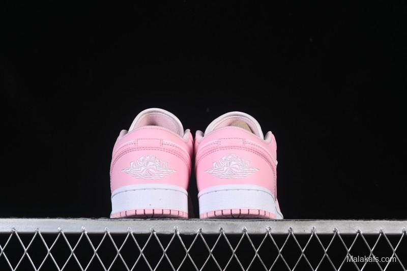 Nike Air Jordan 1 Low AJ1 Pearl Pink Low-top Casual Sneakers - 553560-614