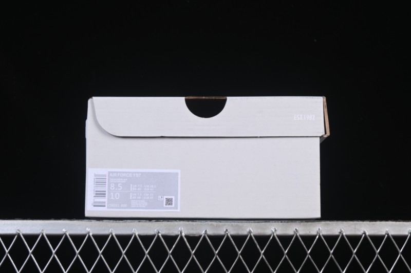 Nike Air Force 1'07 Low Flyknit Black Green Casual Sneakers - CI0051-600