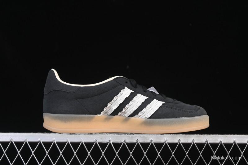 Adidas Originals Gazelle Indoor Retro Casual Slip-Resistant Wear-Resistant Low-Top Skate Shoes - JS1412