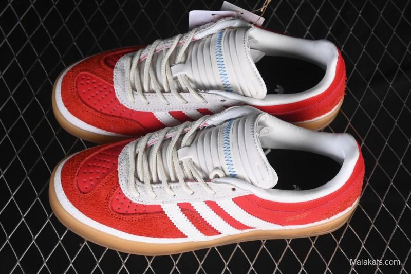 Adidas Gazelle Indoor Bad Bunny Collaboration Retro Low-Top Skate Shoes - JS5054