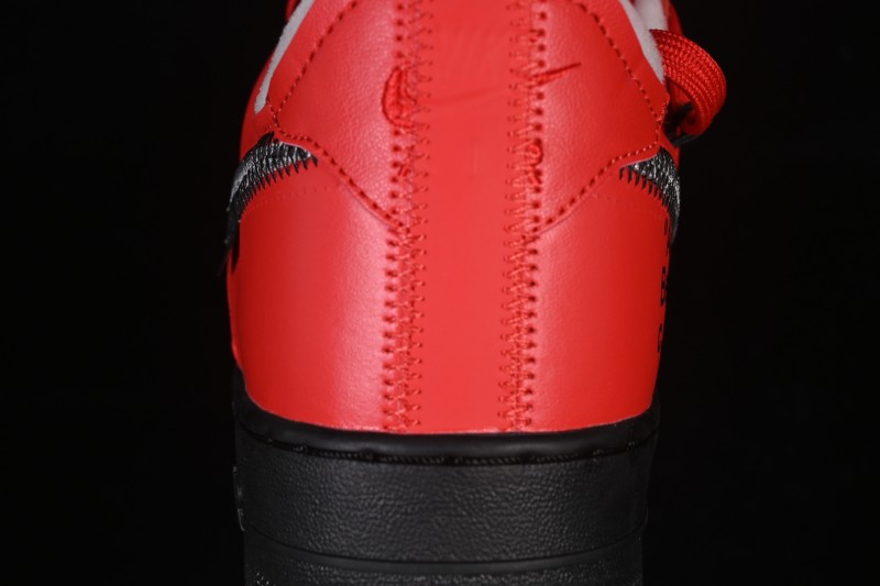 Nike Off White Air Force 1 '07 Low Casual Sports Sneakers - DD1876-600