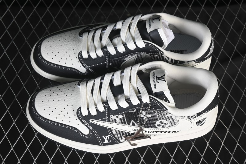 Nike Travis Scott x Fragment Design x Air Jordan 1 Low OG SP AJ1 Low Top Casual Sneakers - SC0601-052