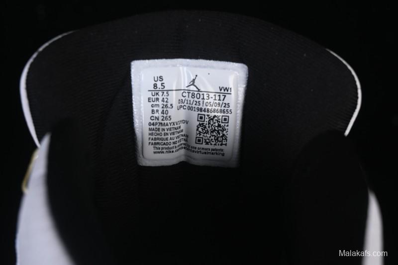 Nike Air Jordan 12 Retro Taxi Gold Buckle Basketball Shoes - CT8013-117