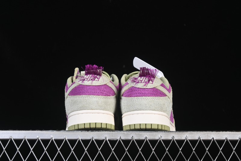 Nike Dunk Low Panda Viotech Green Purple Low-Top Casual Skate Shoes - IH7648-700