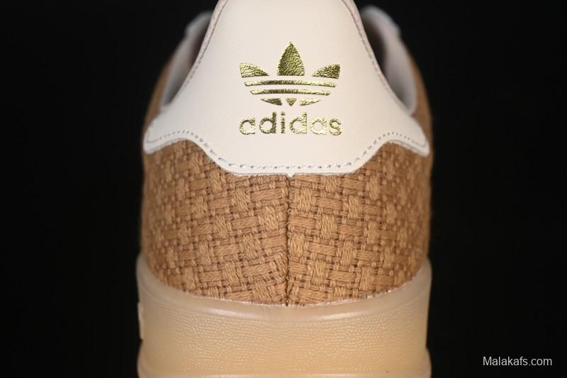 Adidas Originals Gazelle Indoor Retro Casual Slip-Resistant Wear-Resistant Low-Top Skate Shoes - JR8851