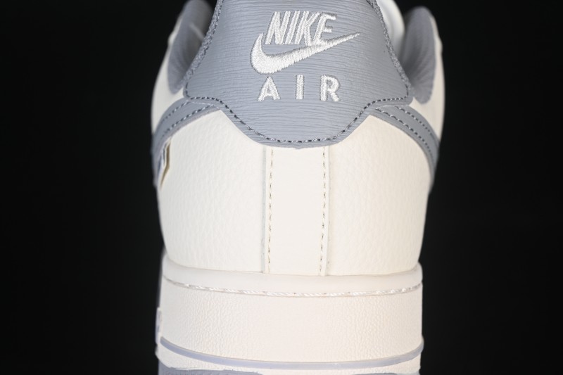 Nike Air Force 1'07 Low Classic Gray Casual Sneakers - SM6668-106