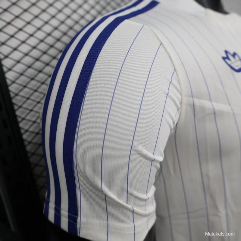 Player Version 25/26 Chelsea White Adidas Original Casual Jersey