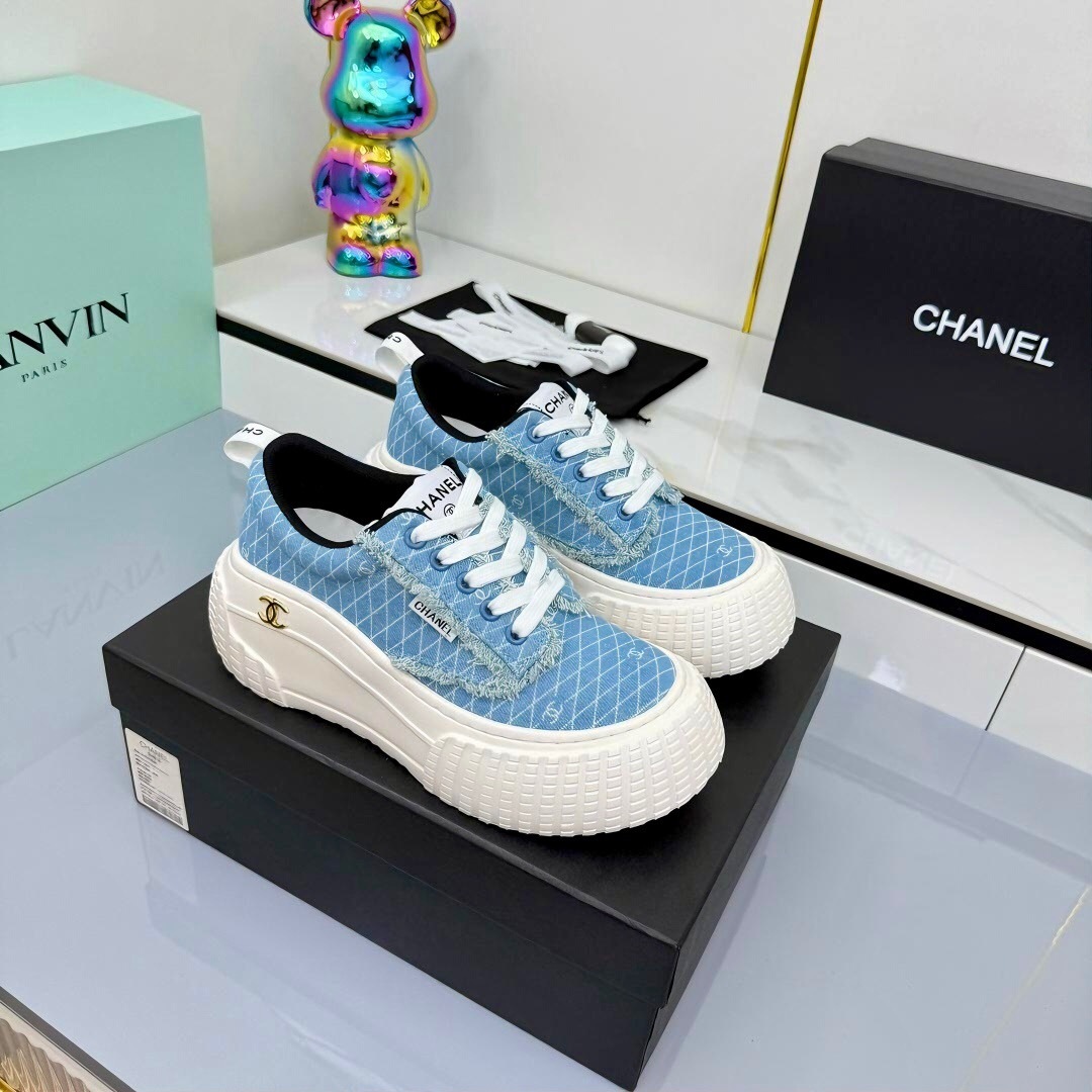 Chanel 2025/SS Small Chanel Loafers Panda Shoes - LY00330