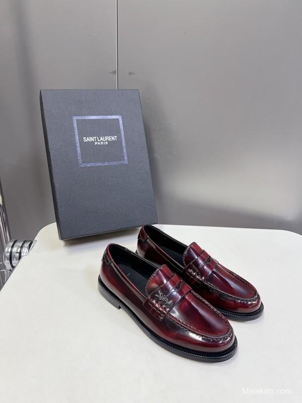 Saint Laurent Classic Loafer Flats - KFY00350
