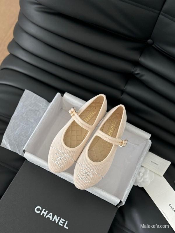 Chanel 2025 SS Runway Mary Jane Flats - LY00300