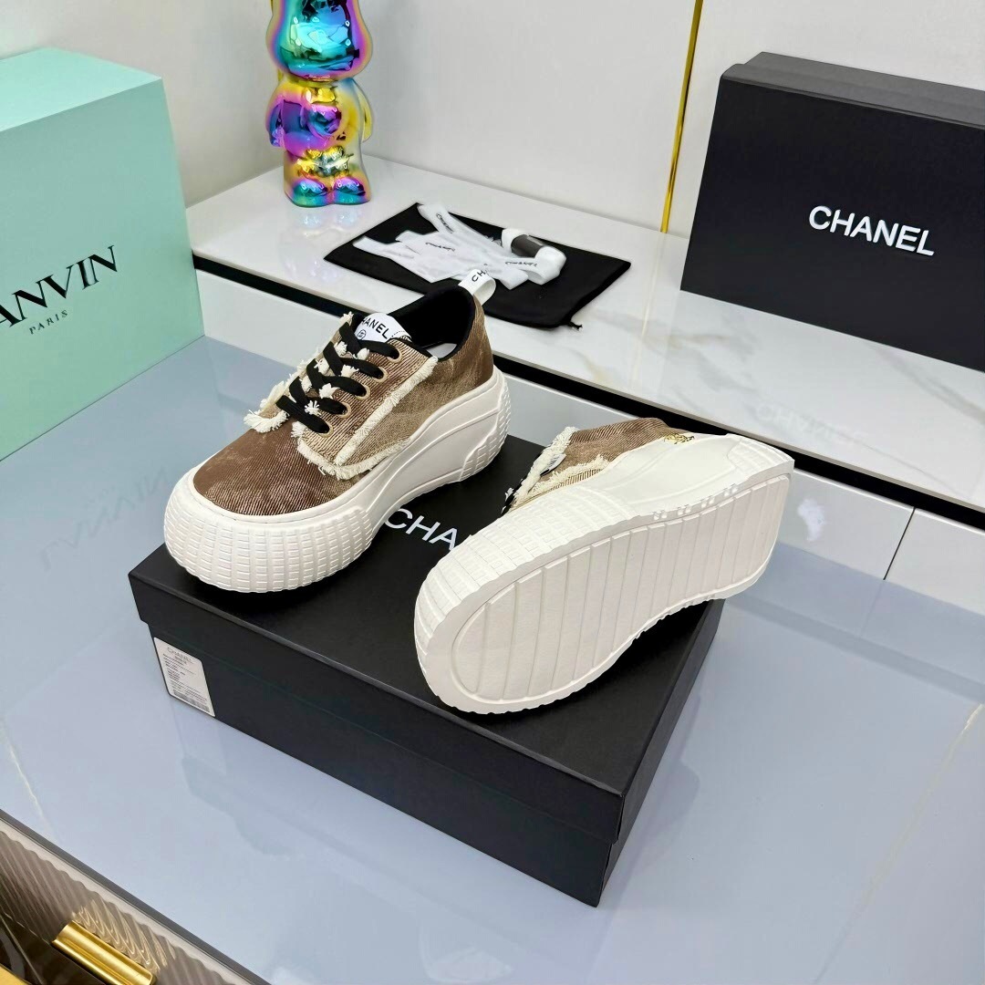 Chanel 2025/SS Little Chanel Loafers Panda Shoes - LY00330