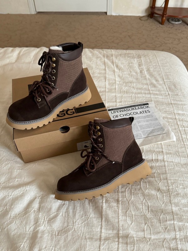 Agoge Autumn Winter New British Style Ankle Boots Martin Boots - KFY00