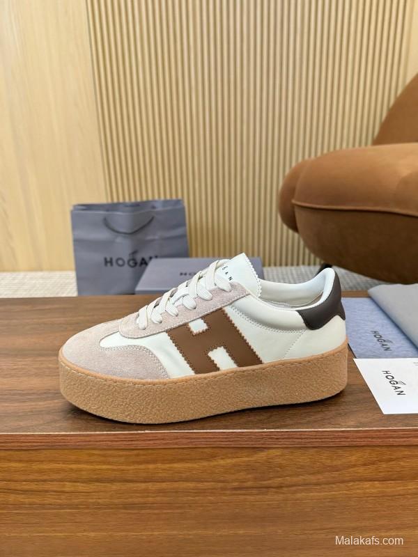 Hogan Platform Series H698 Thick Sole Casual Sneakers - H698