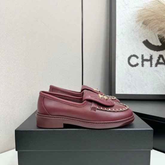 Chanel Classic Flap Chain CC Buckle Loafers - LY00320