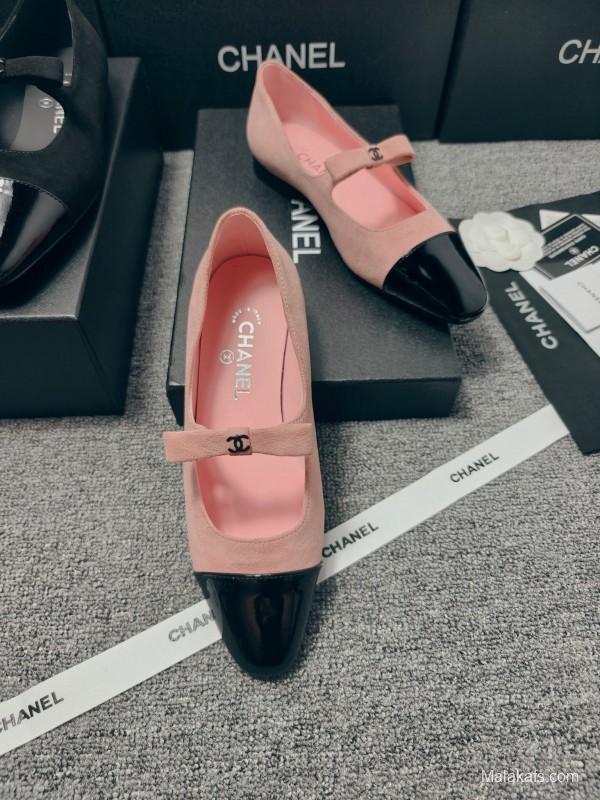 Chanel Classic Slingback Bow Flats - LY00290