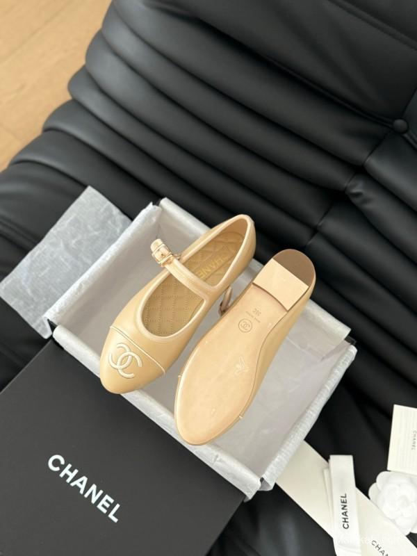 Chanel 2025 SS Runway Mary Jane Flats - LY00