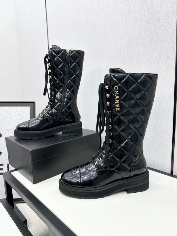 Chanel Classic Rubber Sole Boots - LY00380/LY00390