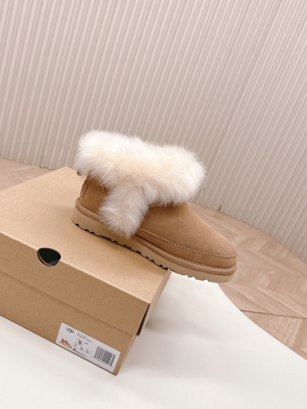 UGG 2025/SS New Long Fur Snow Boots - KFY00280