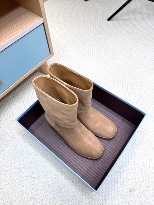 Prada 2025 SS Mid Boots - LY0370