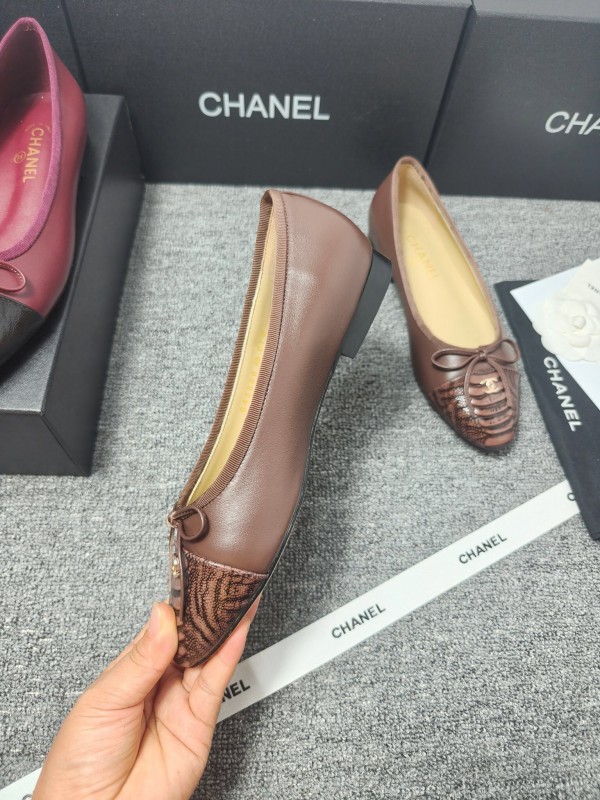 Chanel 2025/SS Classic Slingback Ballet Flats - LY00250