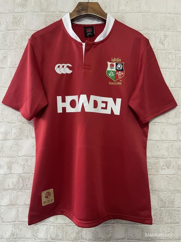 2026 British & Irish Lions Red with White Trim Jersey