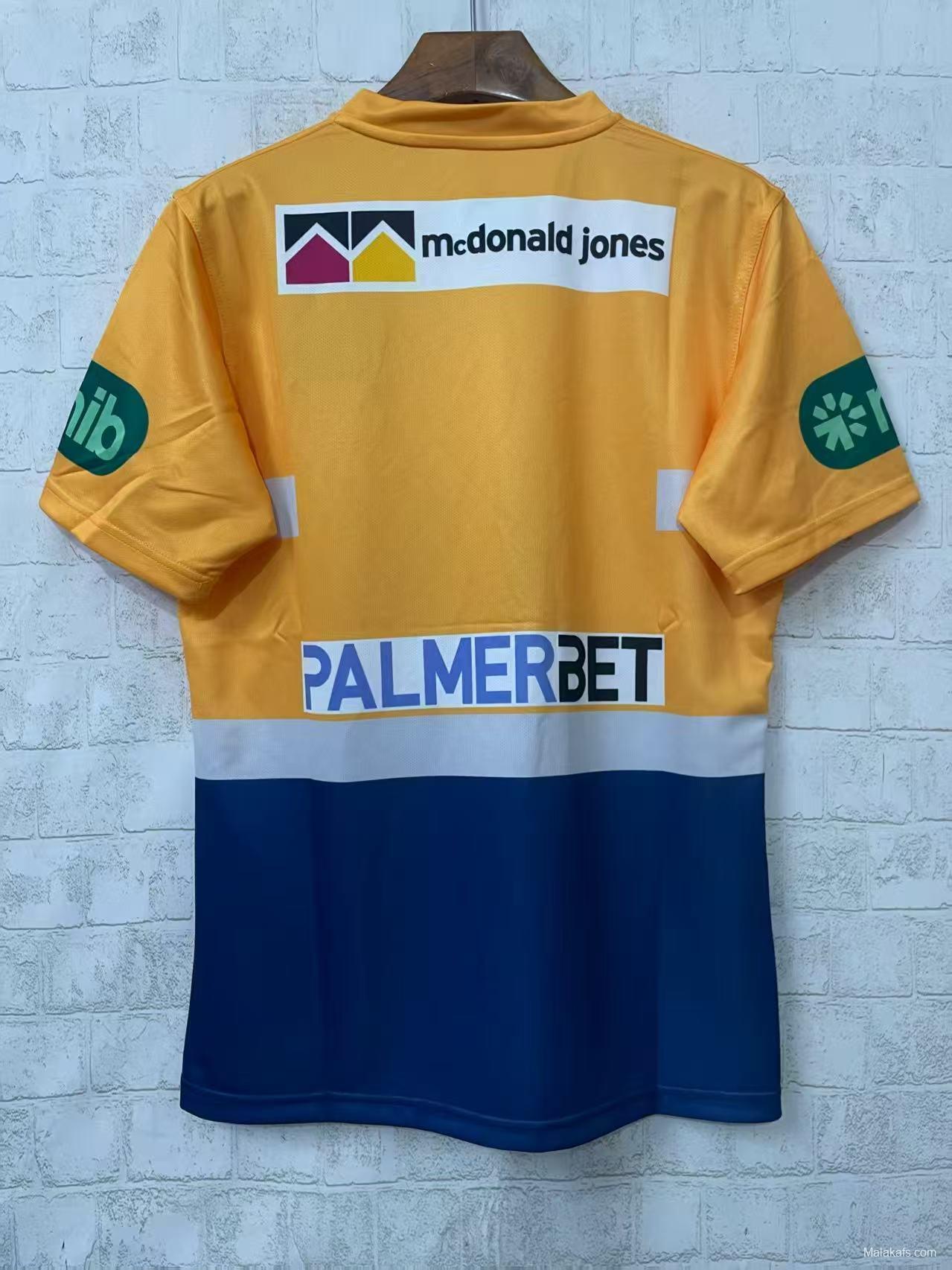 25/26 Newcastle Knights Gold with Navy Stripe Jersey