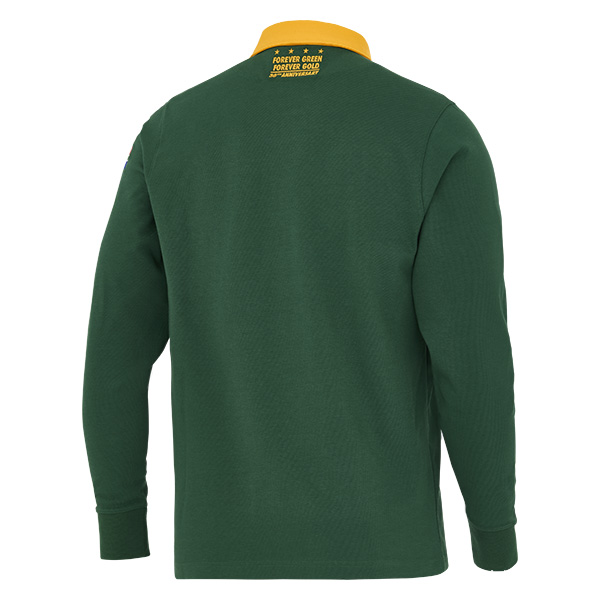 2026 South Africa Green Long Sleeve Polo Rugby Jersey