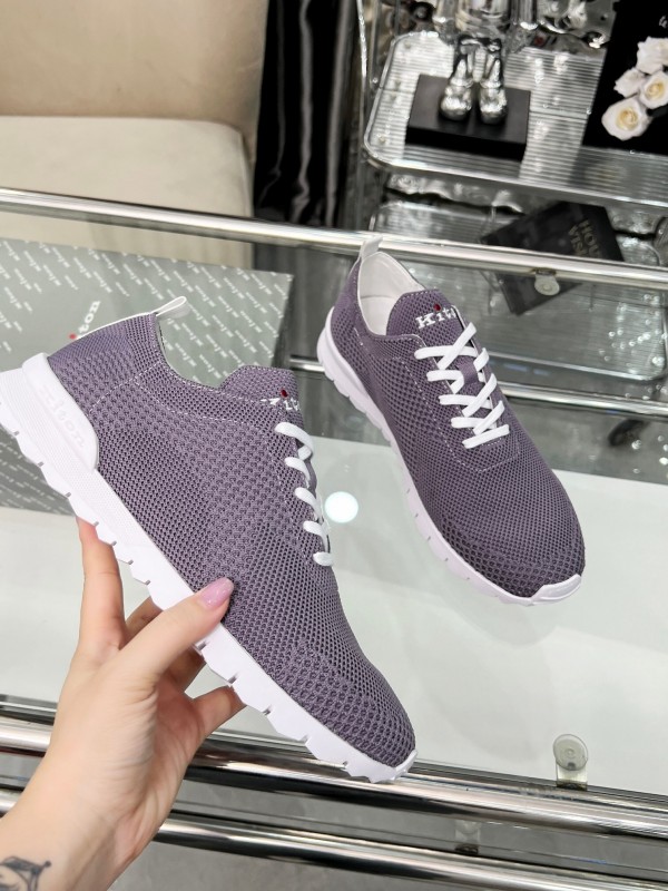 Kiton Four Seasons Classic Casual Knit Shoes - KFY00300